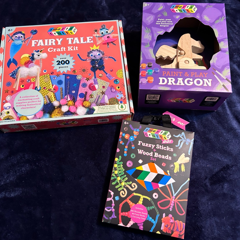 Craft Kit and Paint & Play Dragon